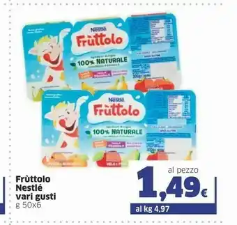 Sigma Nestlè Fruttolo Frutta Mista 300 G(ml) offerta
