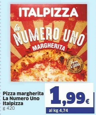 Sigma Italpizza Pizza Margherita La Numero Uno offerta