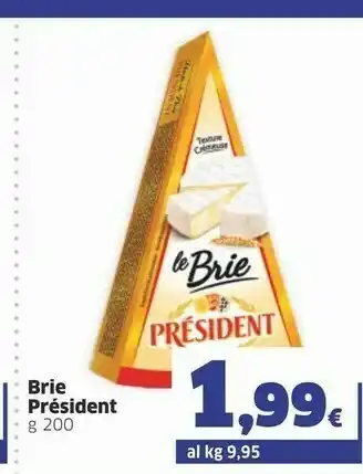 Sigma Prèsident Le Brie 200 G(ml) offerta