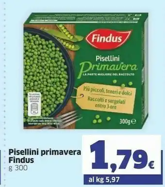 Sigma Findus Pisellini Primavera 300 G(ml) offerta