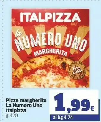Italpizza Pizza Margherita La Numero Uno 420 G