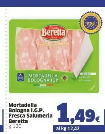 Sigma Beretta Mortadella Bologna Igp offerta
