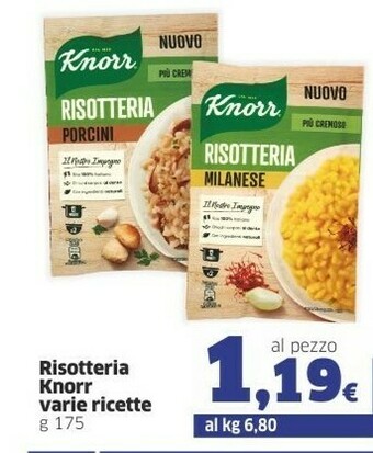 Sigma Knorr Risotto offerta