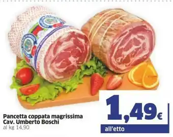 Sigma Boschi Pancetta Coppata Magrissima offerta