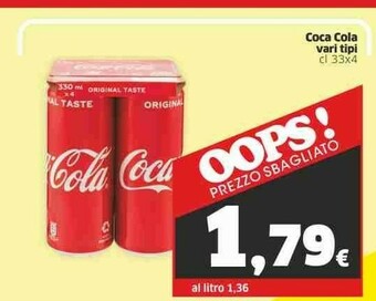 Sigma Coca-Cola - Coca-Cola offerta