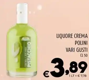 LIQUORE CREMA POLINI VARI GUSTI CL 50