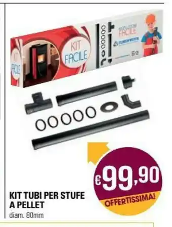La Prealpina Kit Tubi Per Stufe A Pellet offerta