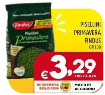 PISELLINI PRIMAVERA FINDUS gr 700