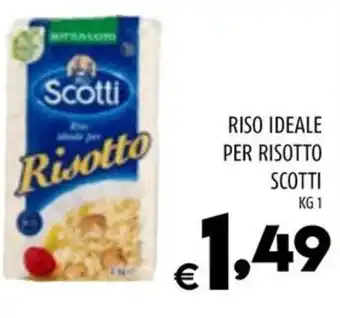 RISO IDEALE PER RISOTTO SCOTTI KG 1