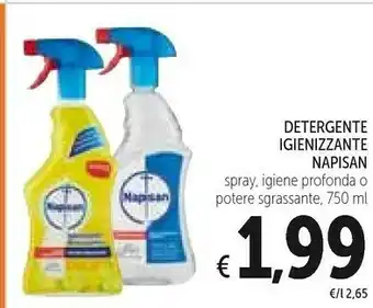 Conad Napisan Detergente Igienizzante offerta