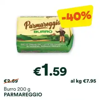 Unes Burro 200 g PARMAREGGIO offerta