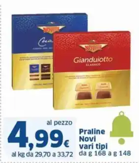 Sigma Praline Novi vari tipi offerta