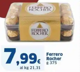 Sigma Ferrero Rocher g 375 offerta