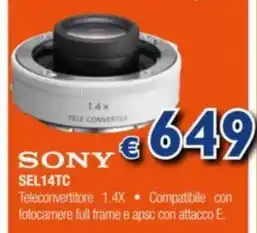 Photop SONY SEL14TC offerta