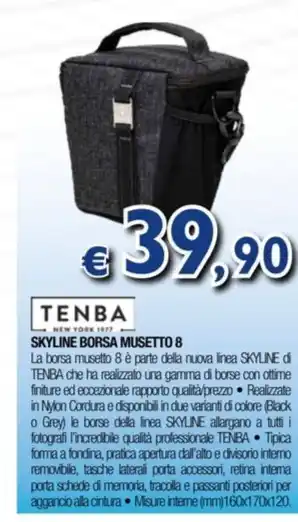 Photop TENBA SKYLINE BORSA MUSETTO 8 offerta