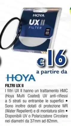 HOYA FILTRI UX II