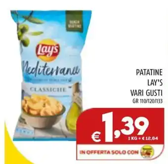 PATATINE LAY'S VARI GUSTI GR 110/120/133