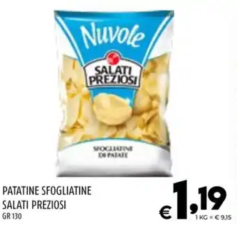 Il Centesimo PATATINE SFOGLIATINE SALATI PREZIOSI GR 130 offerta