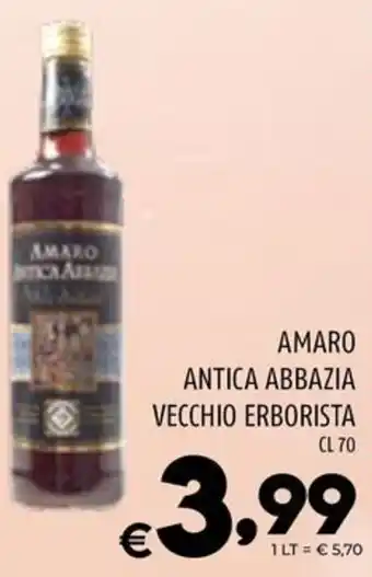 AMARO ANTICA ABBAZIA VECCHIO ERBORISTA CL 70