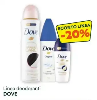 Linea deodoranti DOVE