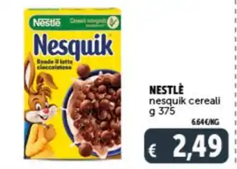 Deco Supermercati NESTLÈ nesquik cereali offerta