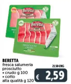 Deco Supermercati BERETTA fresca salumeria prosciutto offerta