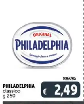 Deco Supermercati PHILADELPHIA classico g 250 offerta