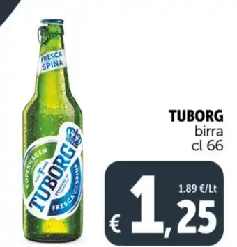 Deco Supermercati TUBORG birra cl 66 offerta