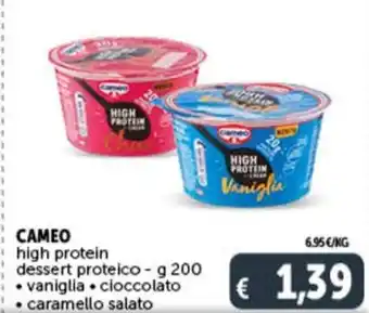 Deco Supermercati CAMEO high protein dessert proteico - g 200 offerta