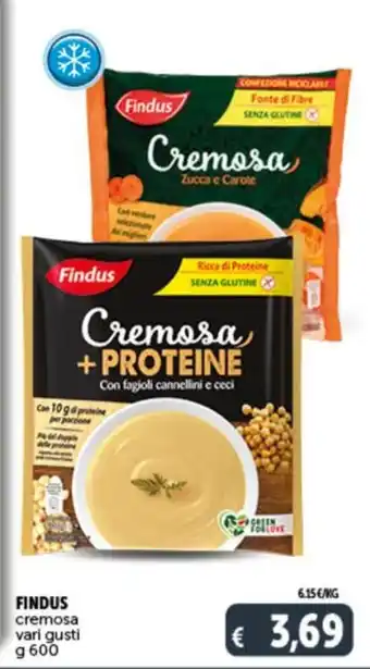 Deco Supermercati FINDUS cremosa vari gusti g 600 offerta
