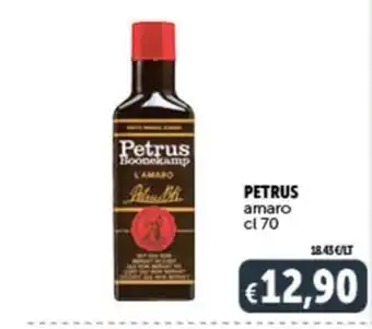 Deco Supermercati PETRUS amaro cl 70 offerta