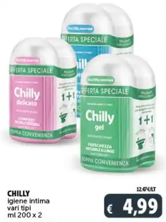 Deco Supermercati CHILLY igiene intima vari tipi ml 200 x 2 offerta