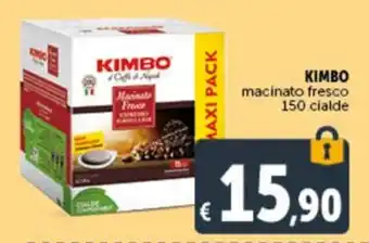 Deco Supermercati KIMBO macinato fresco 150 cialde offerta