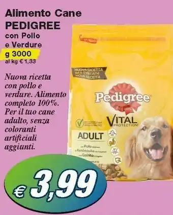 Prix Quality Pedigree Alimento Cane offerta
