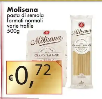 Sugros Molisana pasta di semola formati normali varie trafile 500g offerta