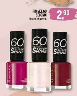 Rimmel 60 Secondi Smalto Assortito