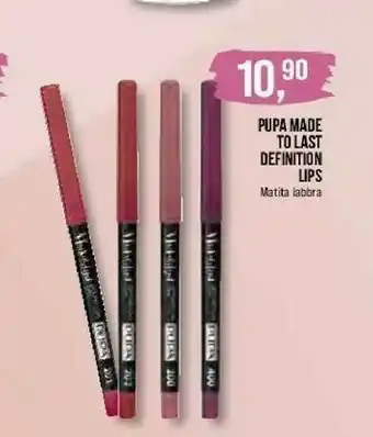 Pupa Made To Last Definition Lips Matita Labbra
