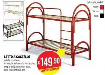 Letto A Castello