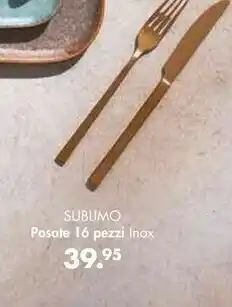Sublimo Posate Inox