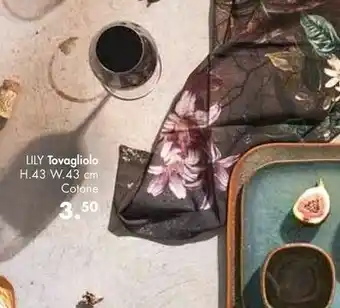 Casa Lily Tovagliolo Cotone offerta