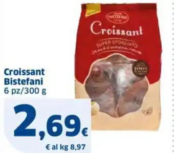 Croissant Bistefani 6 pz/300 g
