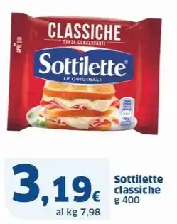 Sigma Sottilette classiche offerta