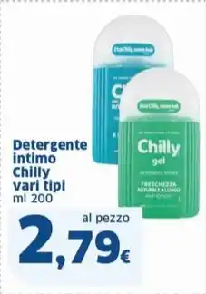 Sigma Detergente intimo Chilly vari tipi offerta