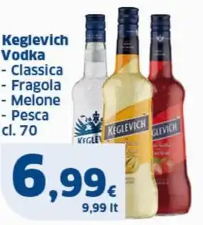 Sigma Keglevich Vodka offerta