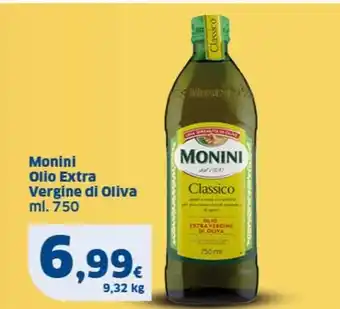 Sigma Monini Olio Extra Vergine di Oliva ml. 750 offerta