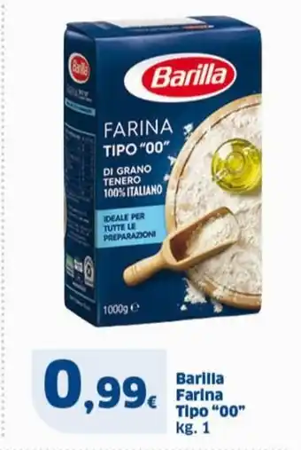 Sigma Barilla Farina Tipo "00" kg. 1 offerta