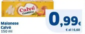 Sigma Maionese Calvè 150 ml offerta