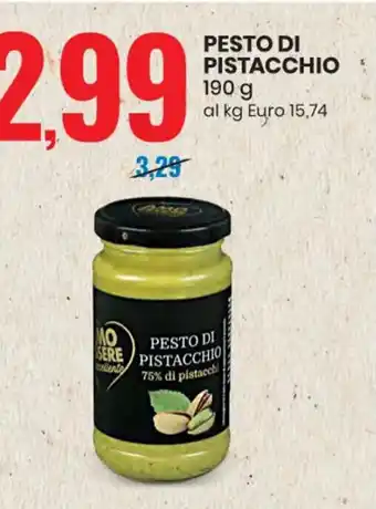 Eurospin PESTO DI PISTACCHIO 190 g offerta