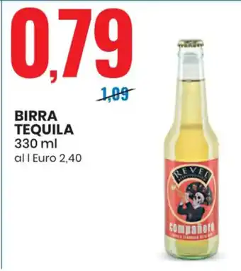 Eurospin BIRRA TEQUILA 330 ml offerta