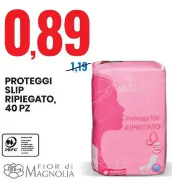 Eurospin PROTEGGI SLIP RIPIEGATO, 40 PZ offerta